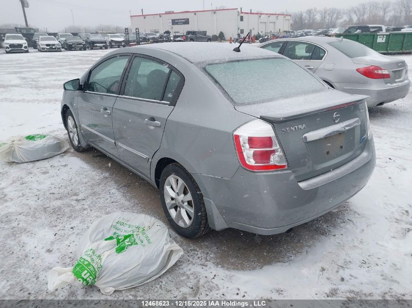 2012 Nissan Sentra 2.0/2.0S/Sr/2.0Sl VIN: 3N1AB6AP4CL612208 Lot: 12468623