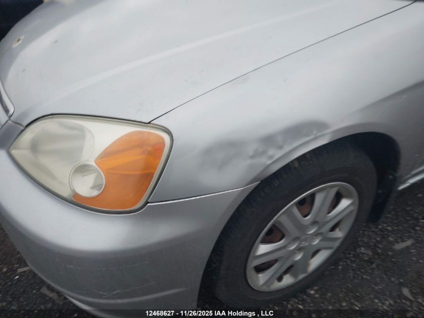 2003 Honda Civic Lx VIN: 2HGES16613H903938 Lot: 12468627