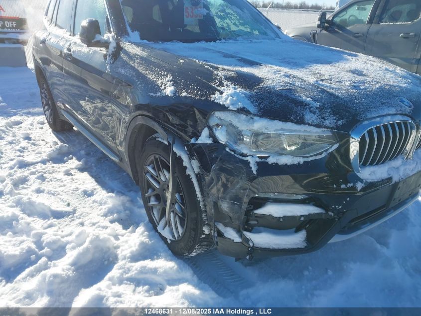 2018 BMW X3 3.0I VIN: 5UXTR9C50JLD62135 Lot: 12468631