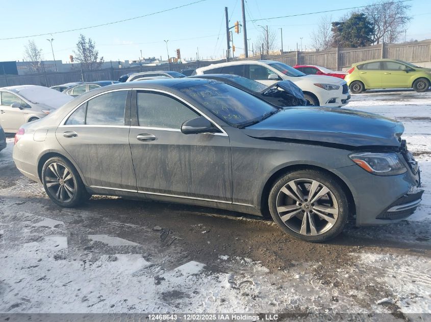 2019 Mercedes-Benz S 560 4Matic VIN: WDDUF8GBXKA494778 Lot: 12468643