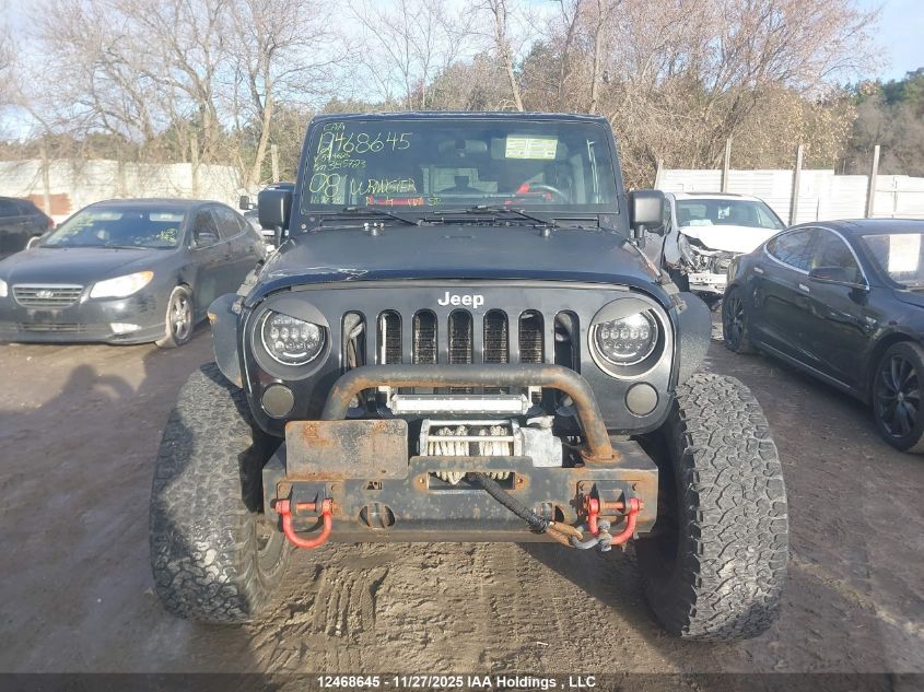 2008 Jeep Wrangler Unlimited Rubicon VIN: 1J8GA69108L544625 Lot: 12468645