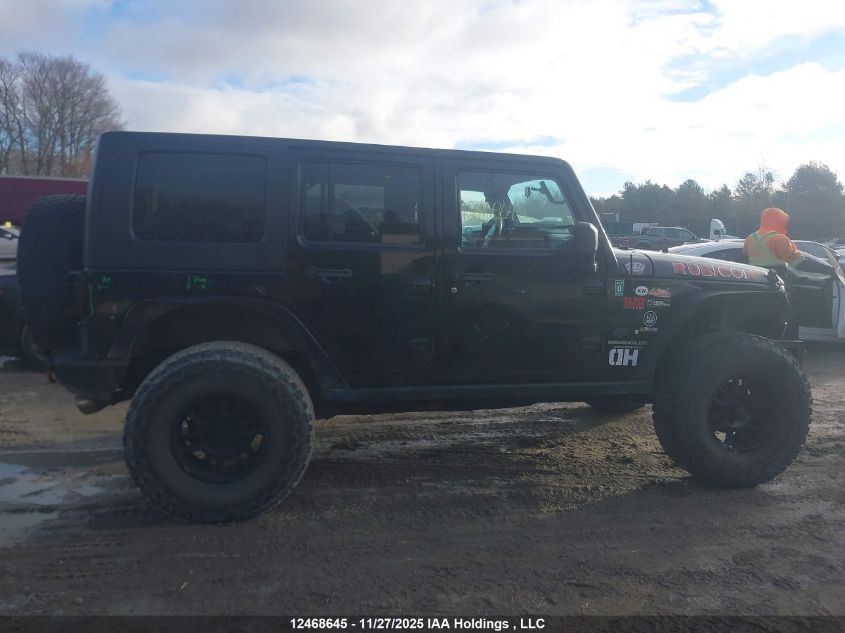 2008 Jeep Wrangler Unlimited Rubicon VIN: 1J8GA69108L544625 Lot: 12468645