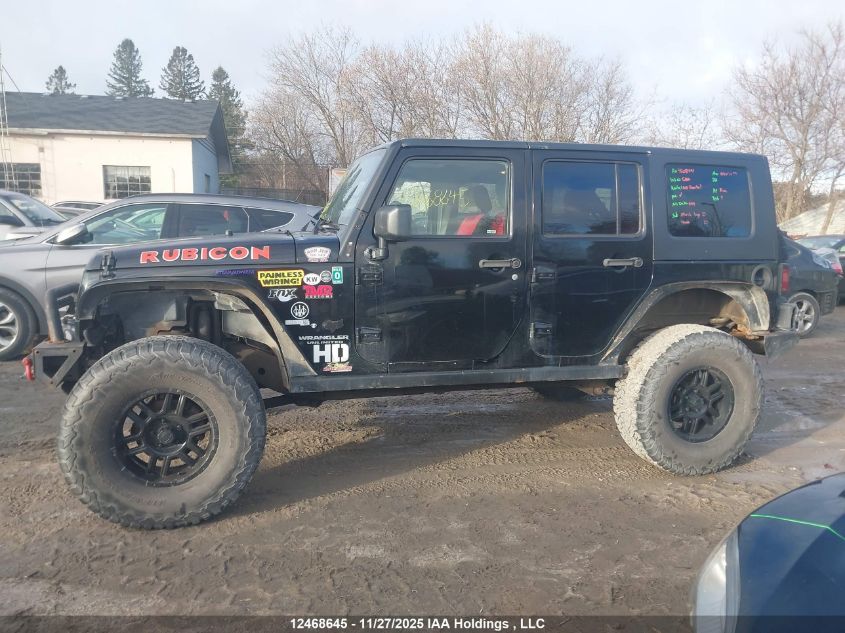 2008 Jeep Wrangler Unlimited Rubicon VIN: 1J8GA69108L544625 Lot: 12468645
