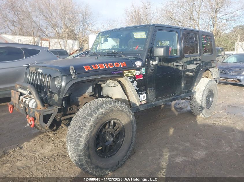 2008 Jeep Wrangler Unlimited Rubicon VIN: 1J8GA69108L544625 Lot: 12468645