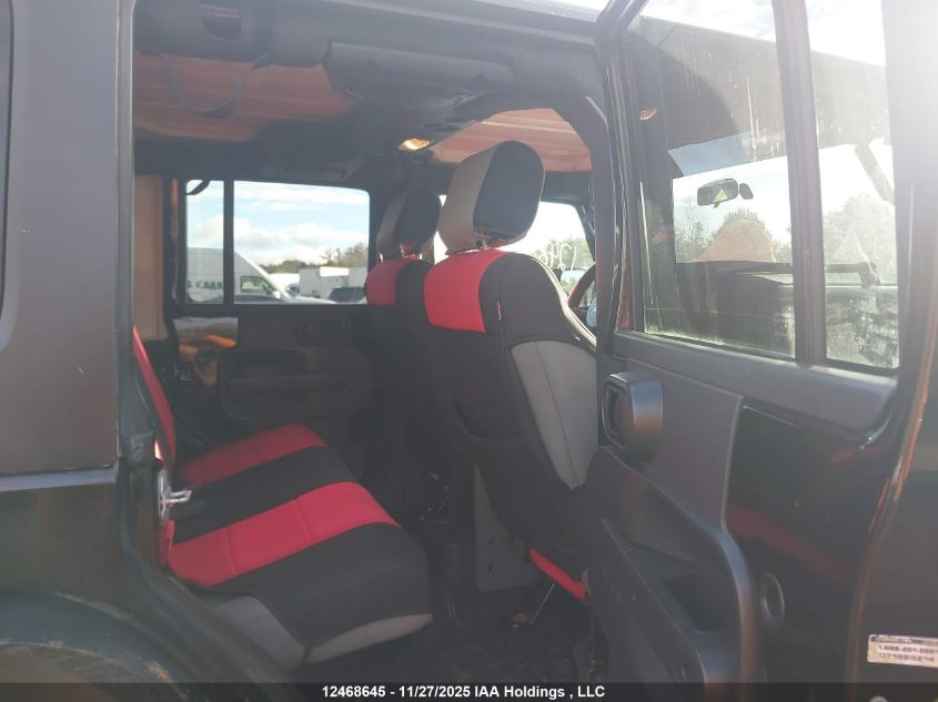 2008 Jeep Wrangler Unlimited Rubicon VIN: 1J8GA69108L544625 Lot: 12468645