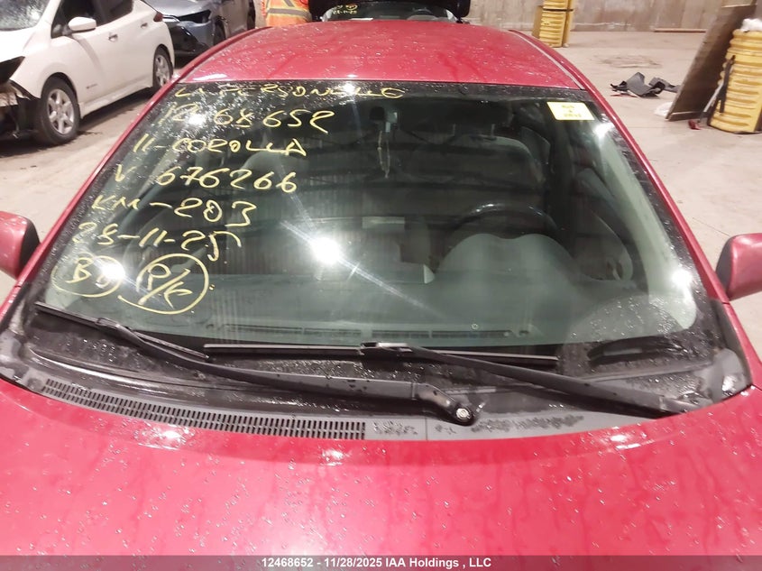 2T1BU4EE5BC676266 2011 TOYOTA COROLLA photo no. 18