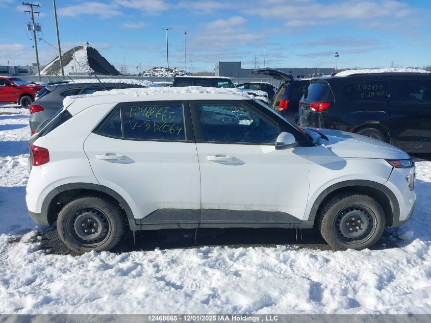 2025 Hyundai Venue Se VIN: KMHRB8A30SU357064 Lot: 12468665