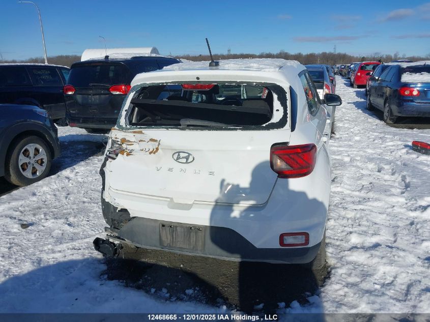 2025 Hyundai Venue Se VIN: KMHRB8A30SU357064 Lot: 12468665
