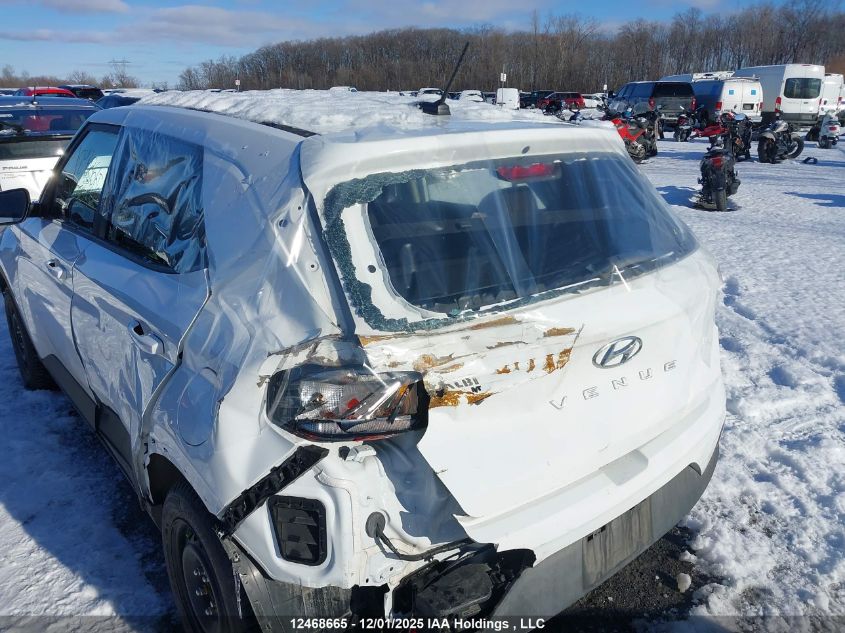 2025 Hyundai Venue Se VIN: KMHRB8A30SU357064 Lot: 12468665