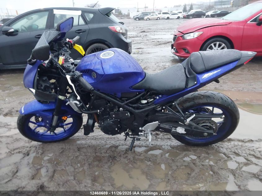 2024 Yamaha Yzfr3 A VIN: MH3RH18NXRK002766 Lot: 12468689