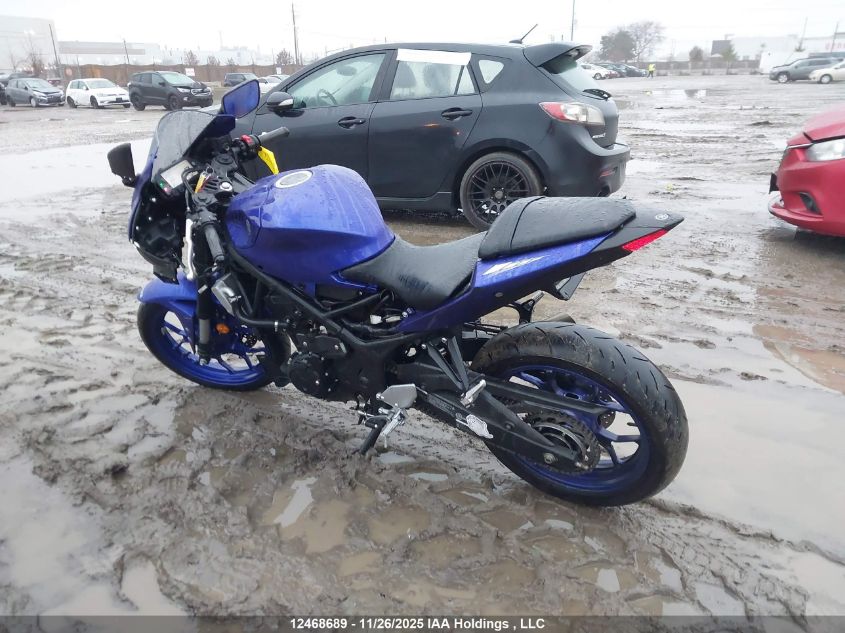 2024 Yamaha Yzfr3 A VIN: MH3RH18NXRK002766 Lot: 12468689