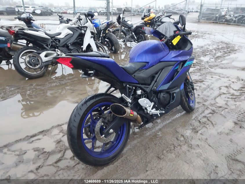 2024 Yamaha Yzfr3 A VIN: MH3RH18NXRK002766 Lot: 12468689