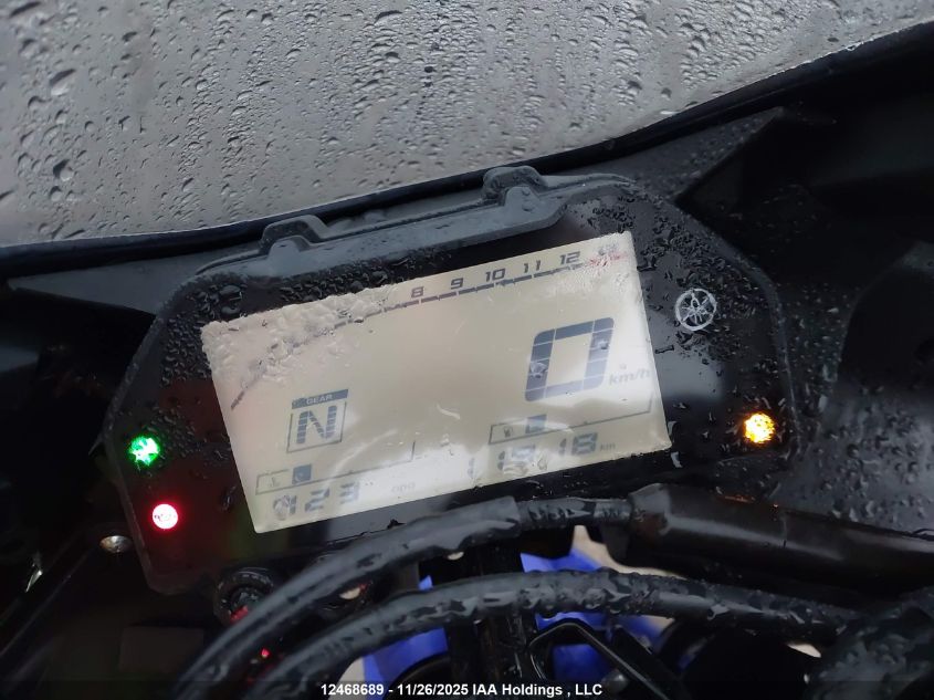 2024 Yamaha Yzfr3 A VIN: MH3RH18NXRK002766 Lot: 12468689