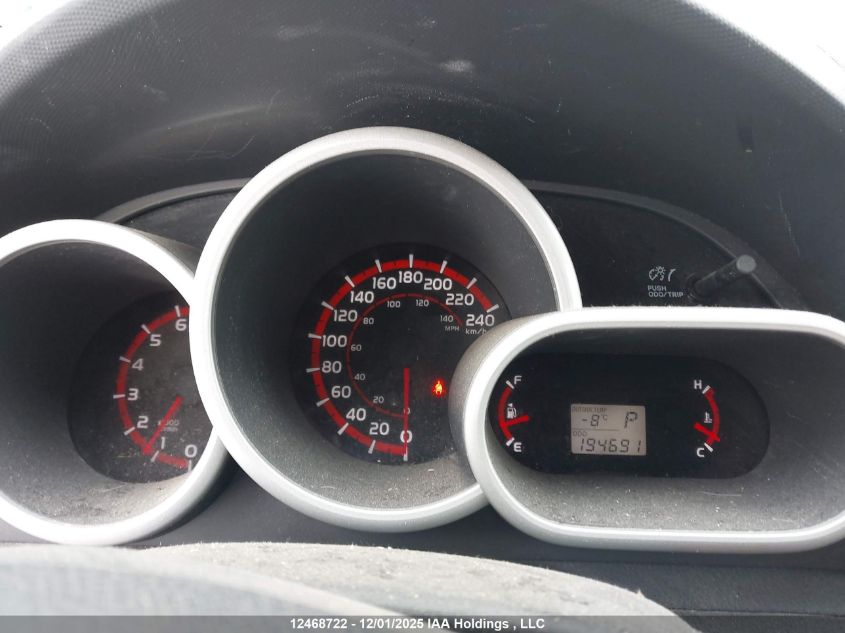 2009 Toyota Matrix Xr VIN: 2T1KE40E49C014726 Lot: 12468722