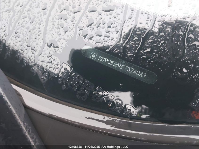 2014 Chevrolet Cruze VIN: 1G1PC5SB1E7374089 Lot: 12468728