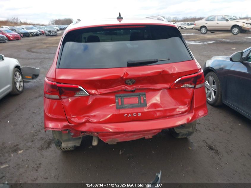 2022 Volkswagen Taos Comfortline VIN: 3VVEX7B26NM000860 Lot: 12468734