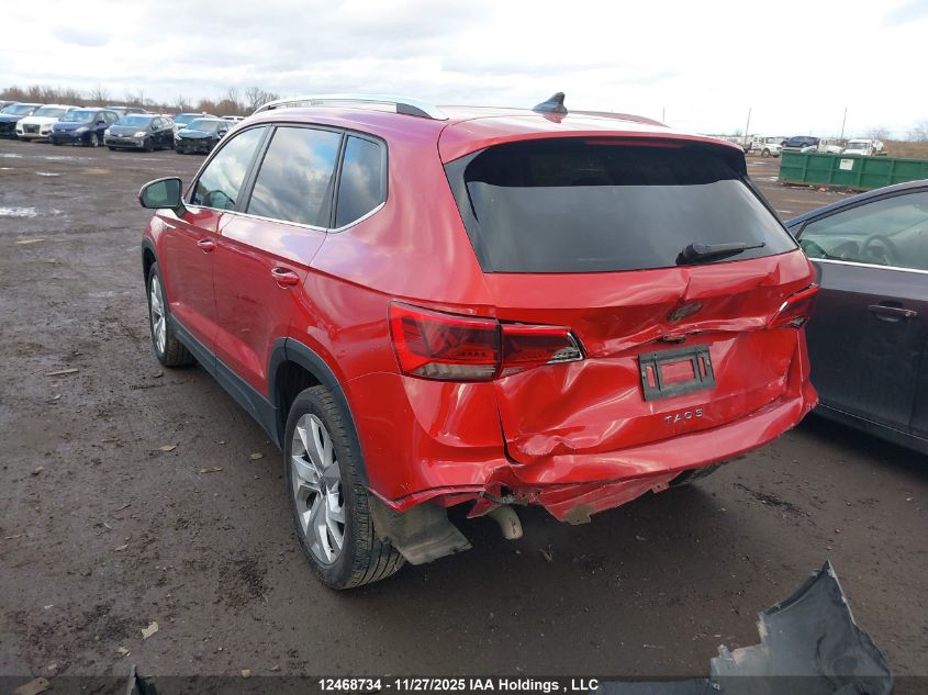 2022 Volkswagen Taos Comfortline VIN: 3VVEX7B26NM000860 Lot: 12468734