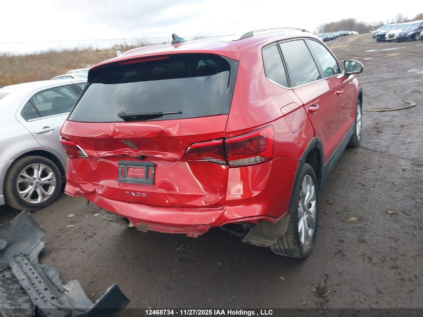 2022 Volkswagen Taos Comfortline VIN: 3VVEX7B26NM000860 Lot: 12468734