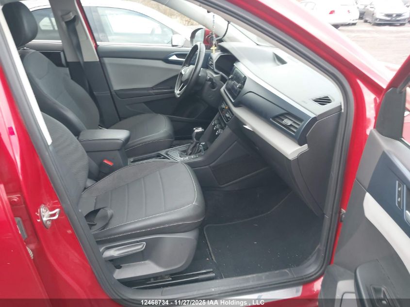 2022 Volkswagen Taos Comfortline VIN: 3VVEX7B26NM000860 Lot: 12468734