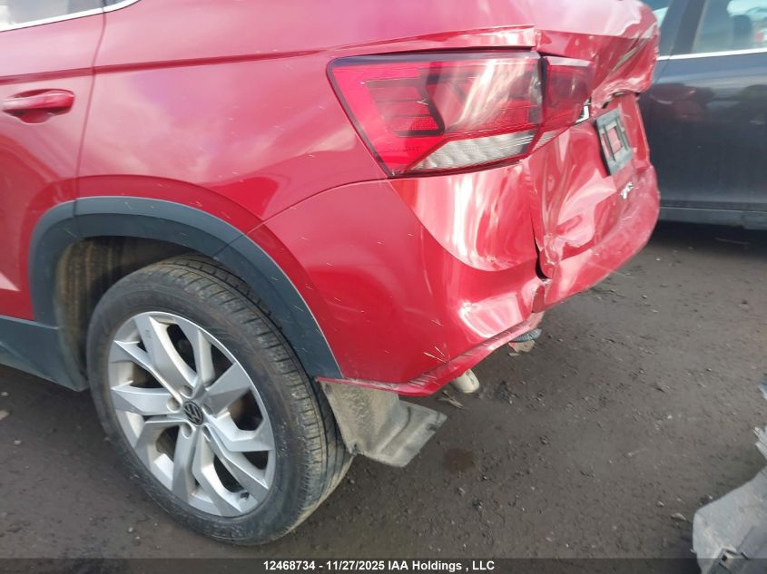 2022 Volkswagen Taos Comfortline VIN: 3VVEX7B26NM000860 Lot: 12468734