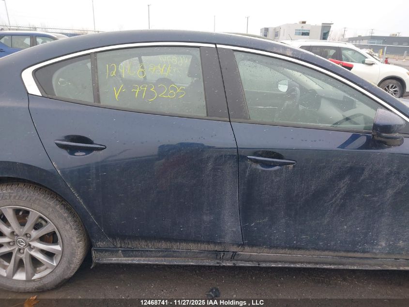 2025 Mazda 3 Preferred VIN: JM1BPACM7S1793285 Lot: 12468741