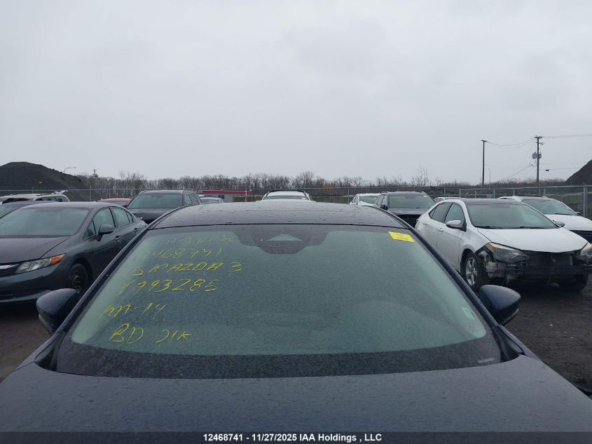 2025 Mazda 3 Preferred VIN: JM1BPACM7S1793285 Lot: 12468741