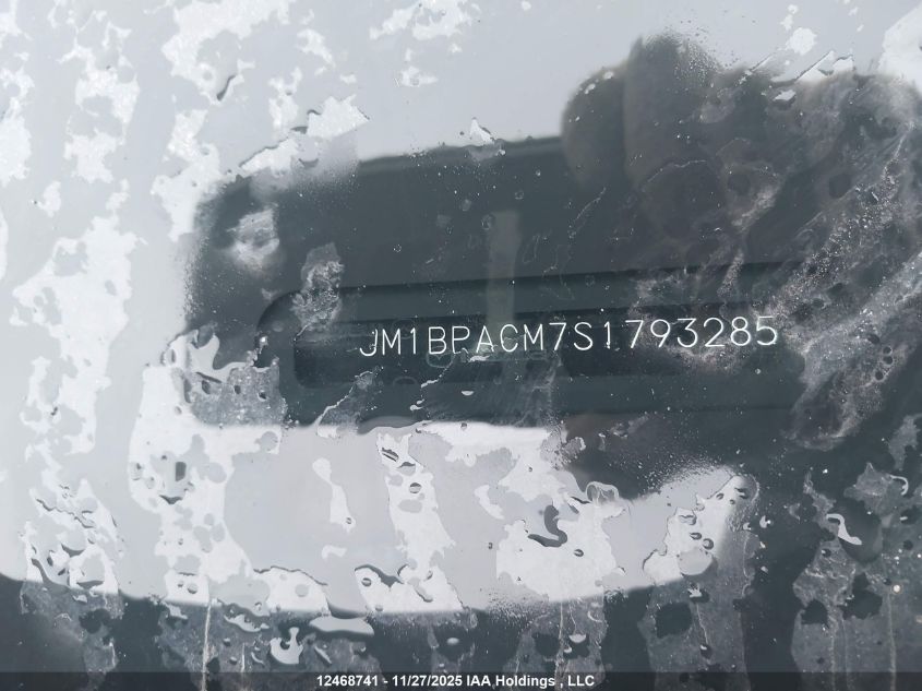 2025 Mazda 3 Preferred VIN: JM1BPACM7S1793285 Lot: 12468741