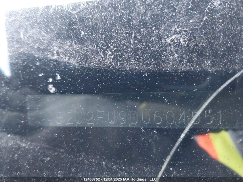 2013 Mitsubishi Lancer Se VIN: JA32U2FU9DU604551 Lot: 12468752