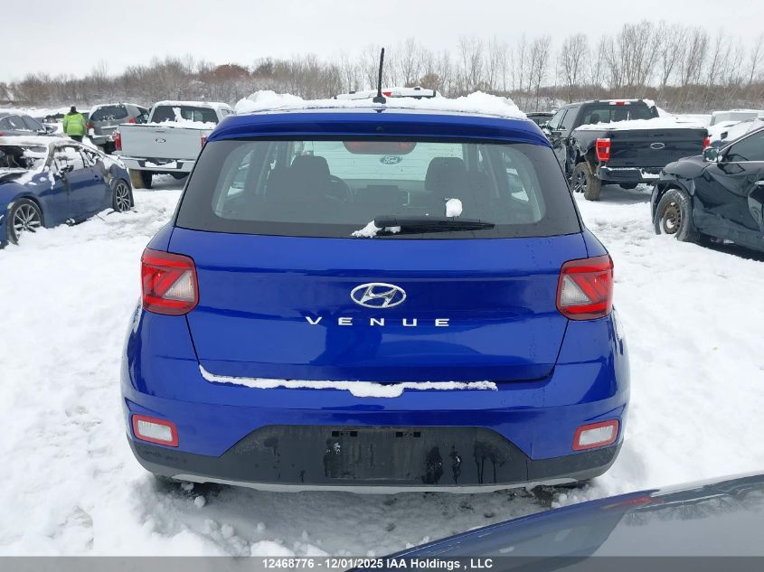 2024 Hyundai Venue Sel/Limited VIN: KMHRC8A31RU312948 Lot: 12468776