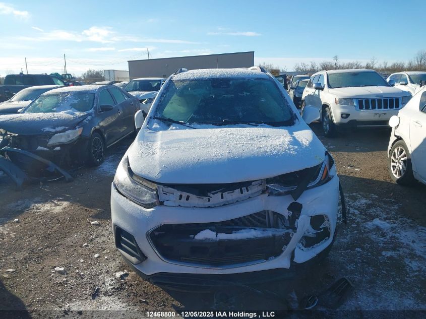 2022 Chevrolet Trax Lt VIN: KL7CJLSM9NB522341 Lot: 12468800