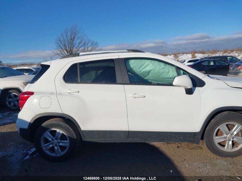 2022 Chevrolet Trax Lt VIN: KL7CJLSM9NB522341 Lot: 12468800