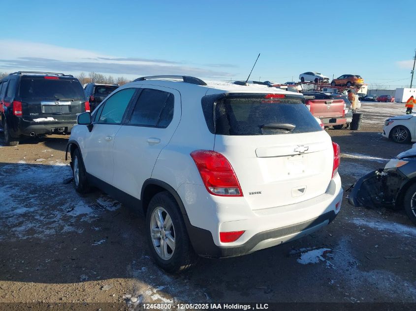 2022 Chevrolet Trax Lt VIN: KL7CJLSM9NB522341 Lot: 12468800