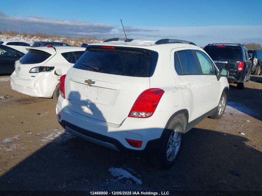 2022 Chevrolet Trax Lt VIN: KL7CJLSM9NB522341 Lot: 12468800