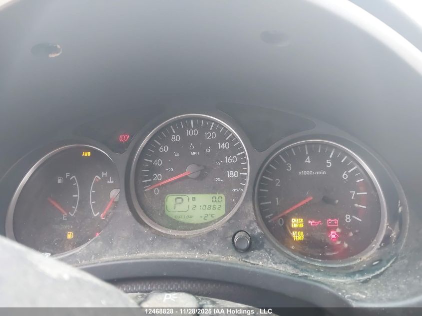 2007 Subaru Forester 2.5X/Sports 2.5X VIN: JF1SG63677H738659 Lot: 12468828