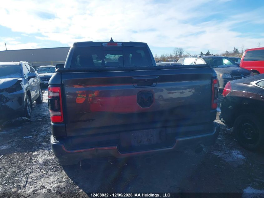 2019 Dodge Ram 1500 VIN: 1C6SRFLT7KN584675 Lot: 12468832