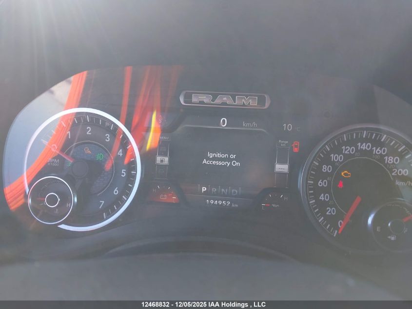 2019 Dodge Ram 1500 VIN: 1C6SRFLT7KN584675 Lot: 12468832