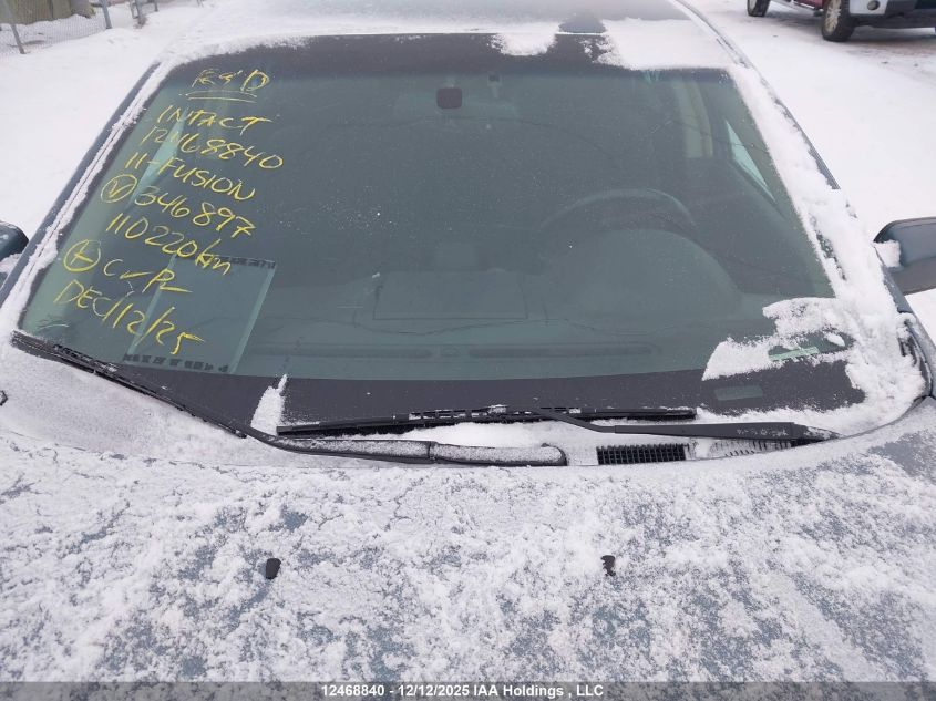 2011 Ford Fusion Hybrid Hybrid VIN: 3FADP0L39BR346897 Lot: 12468840