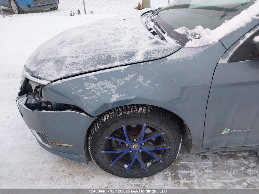 2011 Ford Fusion Hybrid Hybrid VIN: 3FADP0L39BR346897 Lot: 12468840