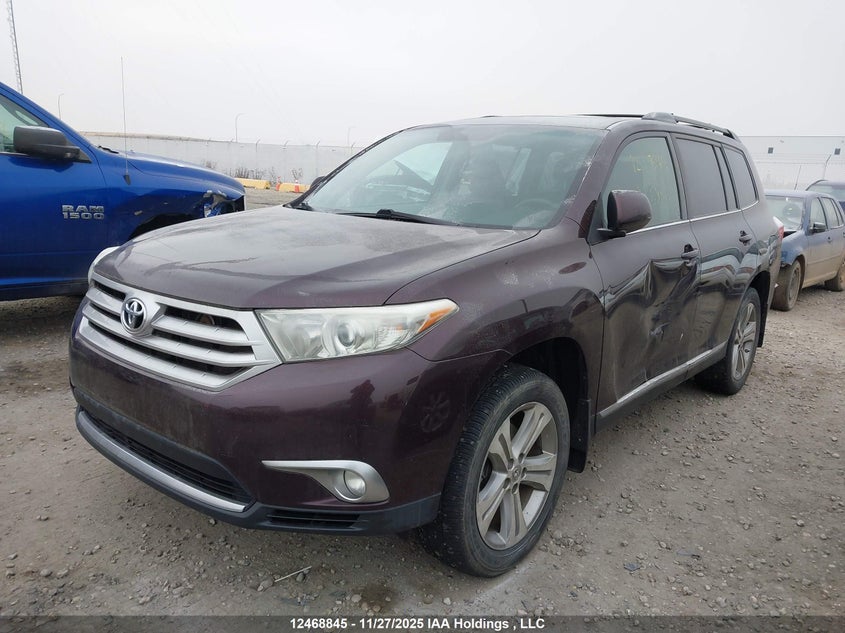 5TDBK3EH6CS114122 2012 TOYOTA HIGHLANDER photo no. 2