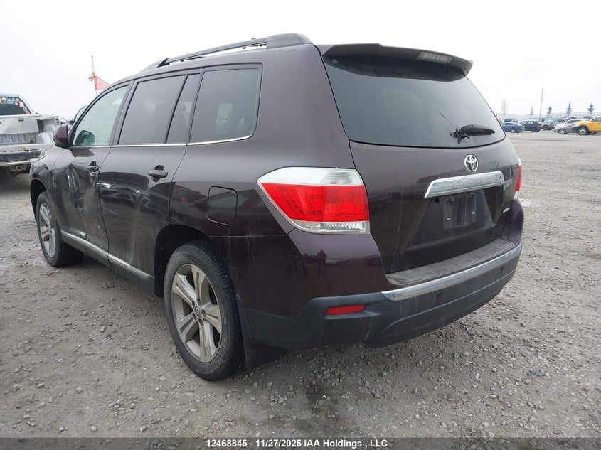 5TDBK3EH6CS114122 2012 TOYOTA HIGHLANDER photo no. 3
