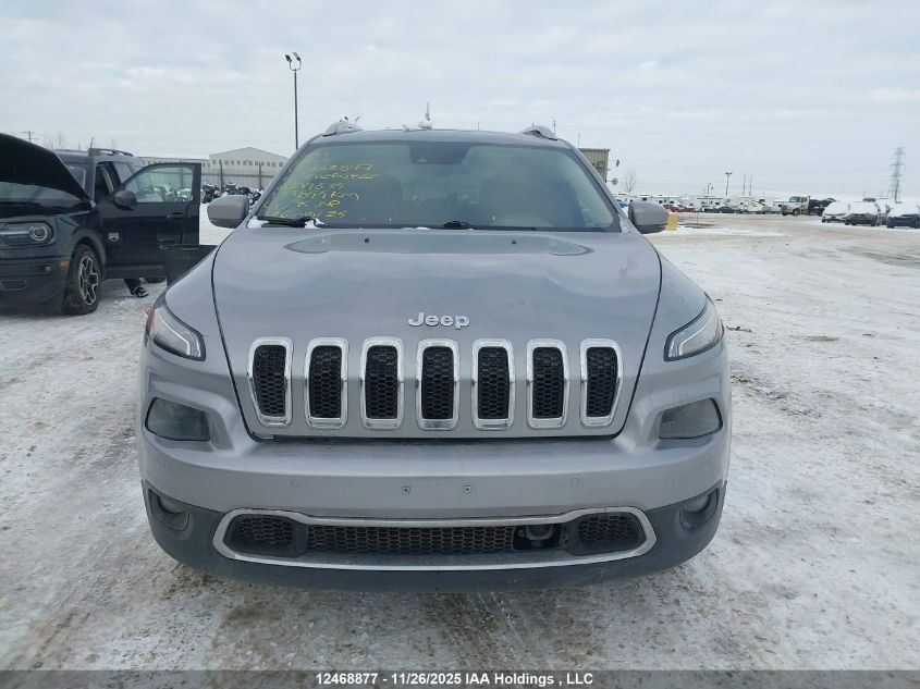 2016 Jeep Cherokee Overland VIN: 1C4PJMJS8GW299635 Lot: 12468877