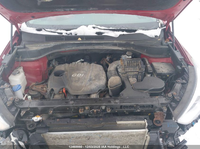 2016 Hyundai Santa Fe VIN: 5XYZUDLB9GG343569 Lot: 12468880