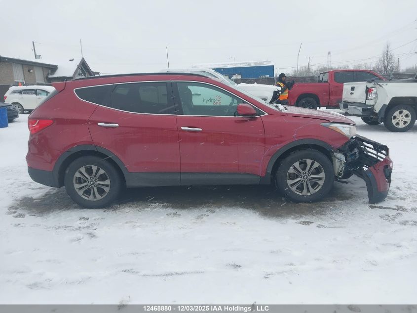 2016 Hyundai Santa Fe VIN: 5XYZUDLB9GG343569 Lot: 12468880