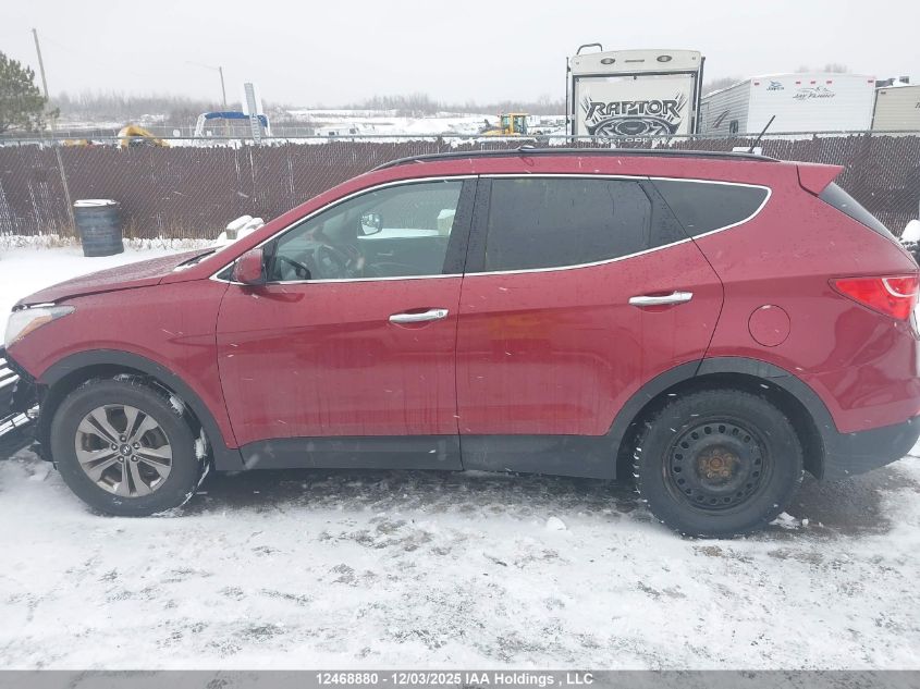 2016 Hyundai Santa Fe VIN: 5XYZUDLB9GG343569 Lot: 12468880