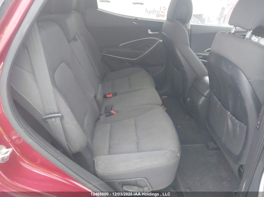 2016 Hyundai Santa Fe VIN: 5XYZUDLB9GG343569 Lot: 12468880