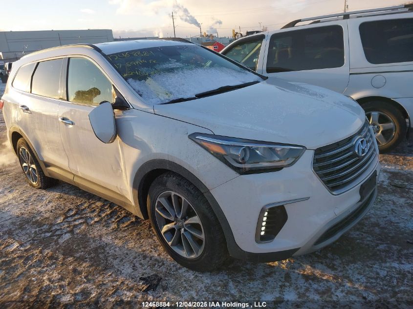 2017 Hyundai Santa Fe VIN: KM8SNDHF1HU248400 Lot: 12468884