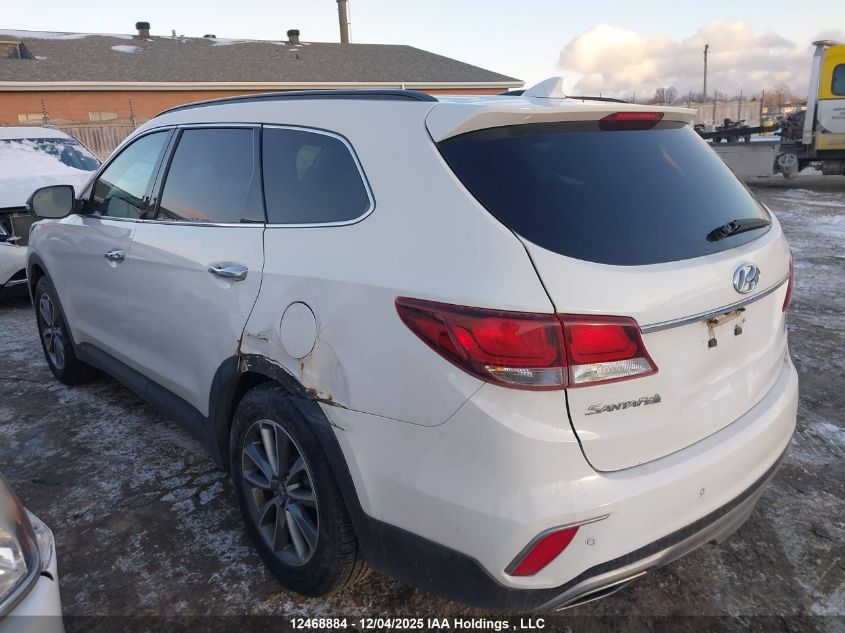 2017 Hyundai Santa Fe VIN: KM8SNDHF1HU248400 Lot: 12468884