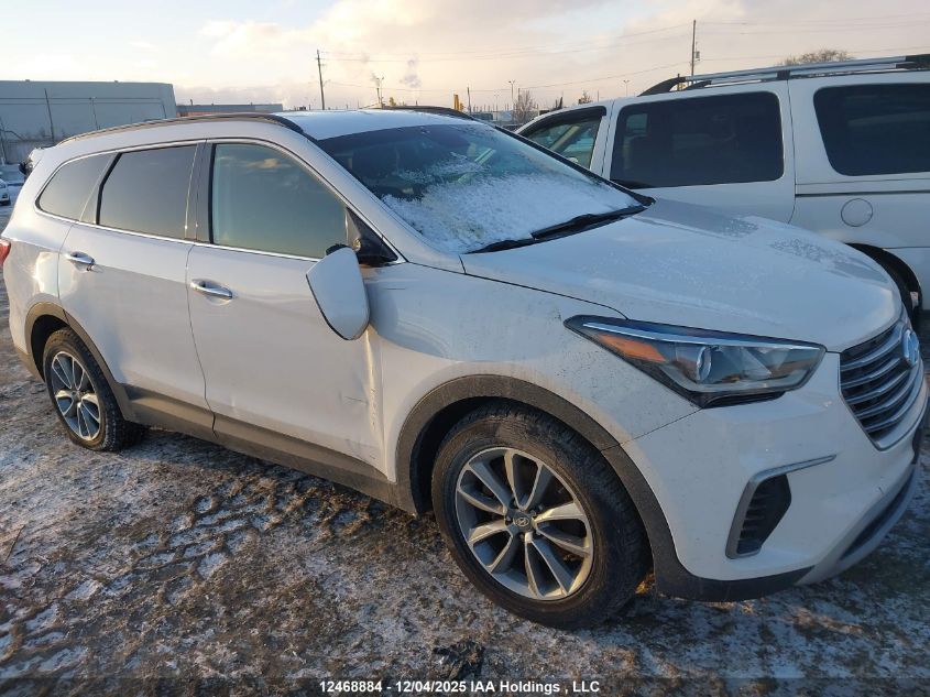 2017 Hyundai Santa Fe VIN: KM8SNDHF1HU248400 Lot: 12468884