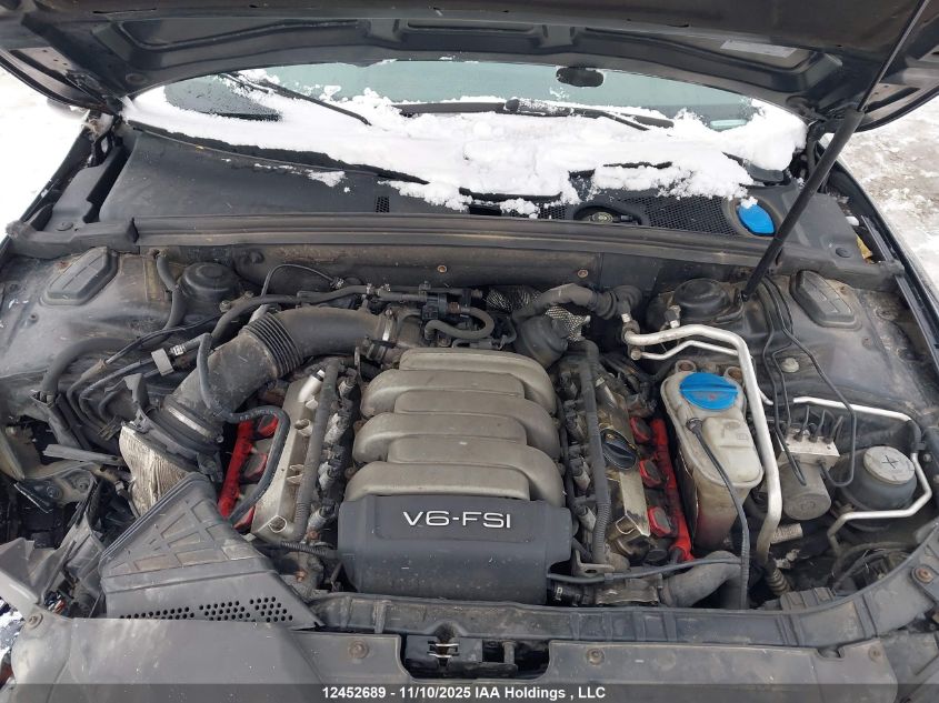 2009 Audi A5 3.2L VIN: WAUDK68T99A017851 Lot: 12452689X