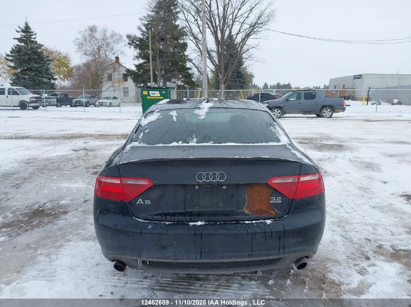 2009 Audi A5 3.2L VIN: WAUDK68T99A017851 Lot: 12452689X